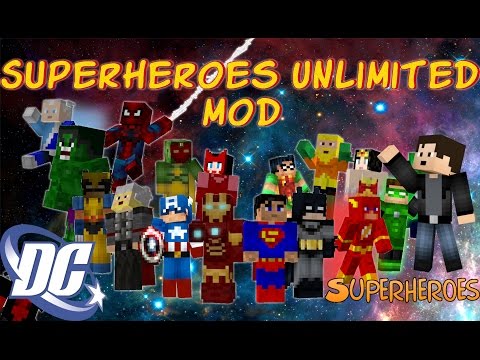 minecraft superheroes unlimited mod 1.7.10 10.13.4.1614